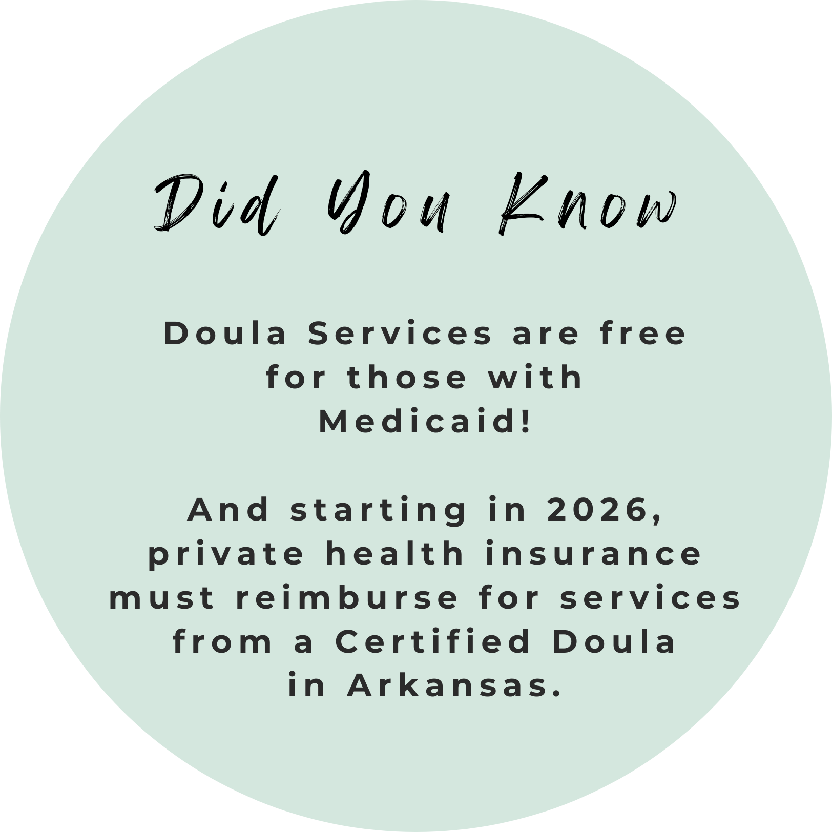Doula care—supportive moment